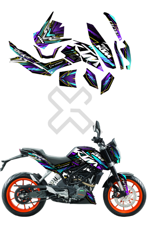 Duke 200 Full Body Wrapping | Duke 125 Full Body Wrapping